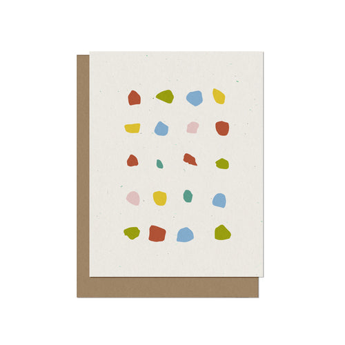 Dot Party Day Blank Card