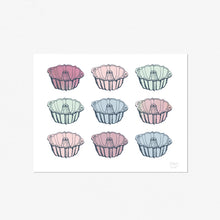 Bundt Cake Pans Kitchen Art Print
