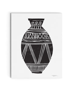 Patterned Vase Illustration