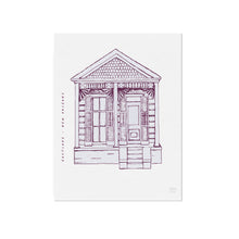 Eastlake Shotgun - New Orleans Homes Illustration Art Print