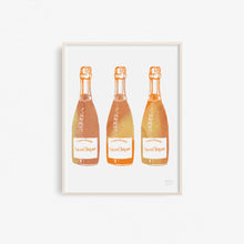 Champagne Kitchen Art Print