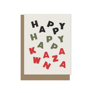 Happy Happy Kwanzaa | Blank Card