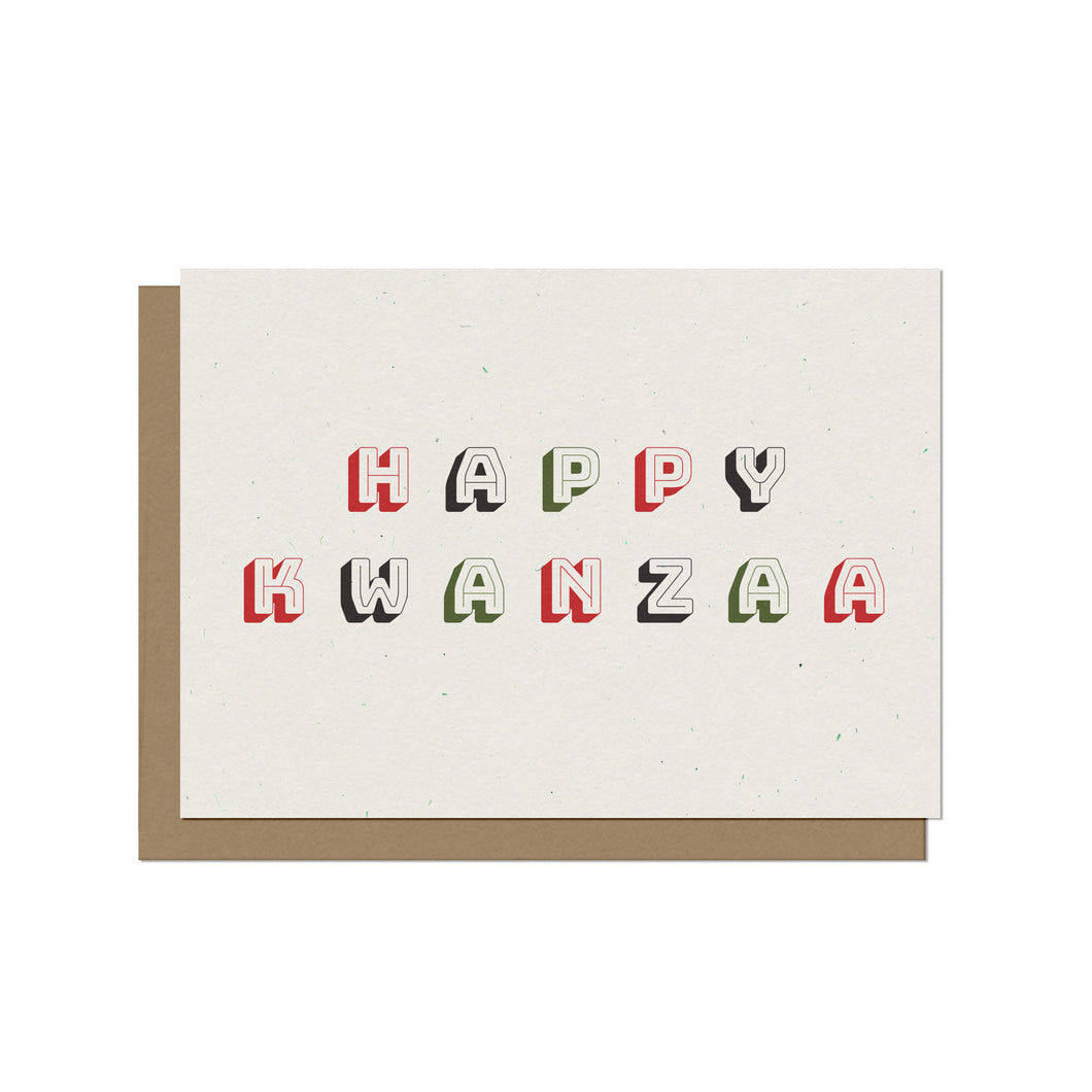 Happy Kwanzaa | Blank Card