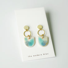 Hazel - Medium Modern Porcelain Earrings