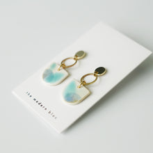 Hazel - Medium Modern Porcelain Earrings