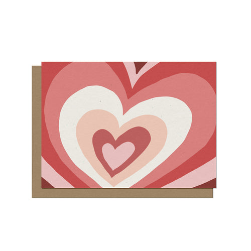 Hearts in Hearts Card