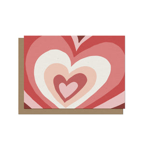 Hearts in Hearts Card