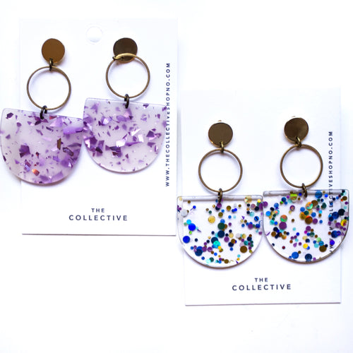 Cleopatra Glitter Earrings