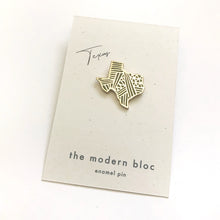 Texas State Hard Cloisonné Enamel Pin