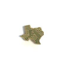 Texas State Hard Cloisonné Enamel Pin