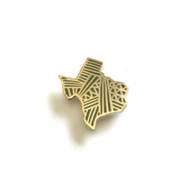 Texas State Hard Cloisonné Enamel Pin
