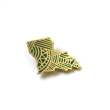 Louisiana State Hard Cloisonné Enamel Pin