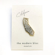 California State Hard Cloisonné Enamel Pin