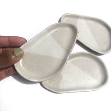 St. Claude - Double Dipped - Small Modern Organic Ceramic Dish No.3