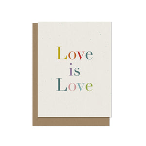 Love is Love Pride Blank Card