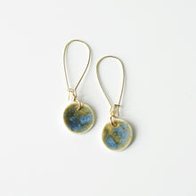 Melanie - Modern Porcelain Kidney Earrings