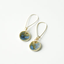 Melanie - Modern Porcelain Kidney Earrings