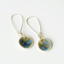 Melanie - Modern Porcelain Kidney Earrings