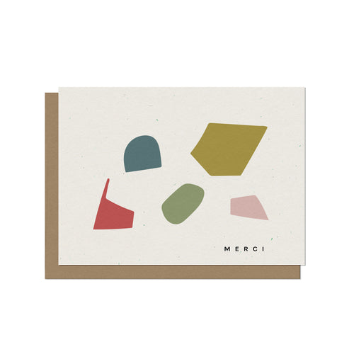 Merci Blank Card