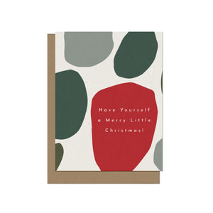 Merry Little Christmas Blank Christmas Card