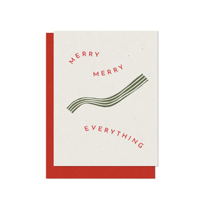 Merry Merry Everything Blank Christmas Card