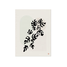 Flowing Monsteras Art Print