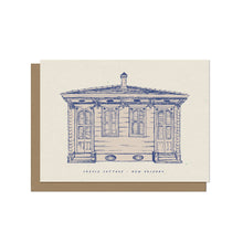 Creole Cottage - New Orleans Blank Card