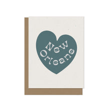New Orleans Heart - Blank Card