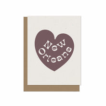 New Orleans Heart - Blank Card