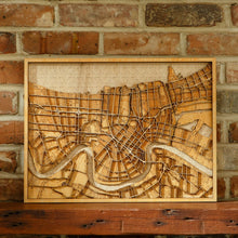 New Orleans Map Print by Catahoula Sign Co