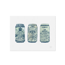 NOLA Breweries Beer Cans Art Print