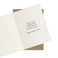 Not Enough Words - Father Card