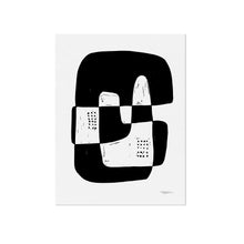 Opposites I Block Print