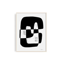 Opposites I Block Print