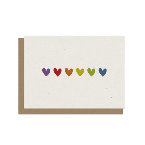 Pride Hearts Card
