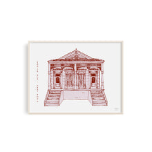 Queen Anne Double - New Orleans Homes Illustration Art Print