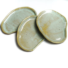 Milan - Sandy Green Medium Modern Organic Ceramic Dish No.2