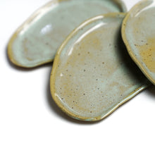 Milan - Sandy Green Medium Modern Organic Ceramic Dish No.2