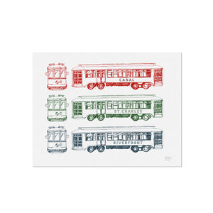 Streetcar Lines Art Print