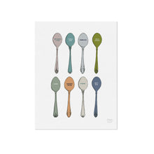 Tasty Spoons Art Print