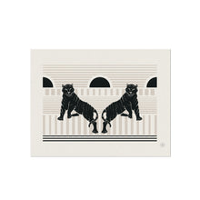 Tigers Pounce Art Print
