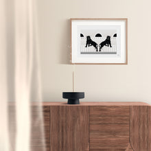 Tigers Pounce Art Print