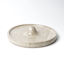 Ceramic Incense Holder - White