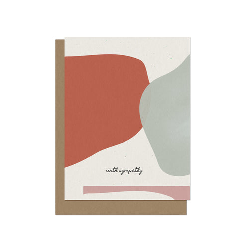 With Sympathy | Blank Card
