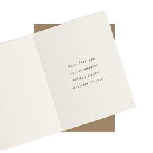 Wrapped in Joy Christmas Card