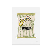 Zapps Cajun Dill Chips Illustration