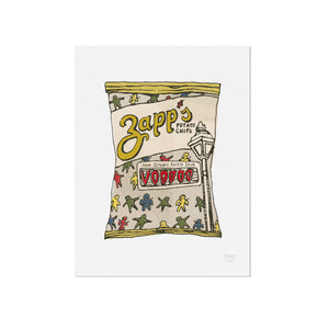 Zapps Voodoo Chips Illustration by Statement Goods