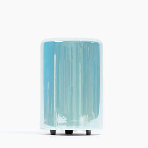 Iridescent Blue Tabletop Wax Warmer for candles and wax melts