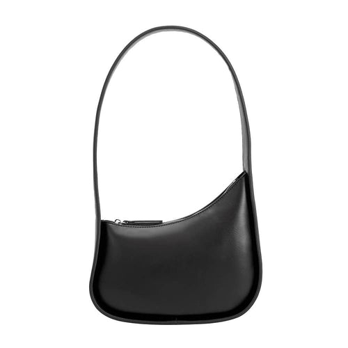 Willow Black Recycled Vegan Shoulder Bag