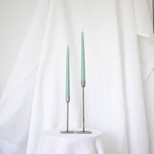 Sage Green Taper Candlesticks